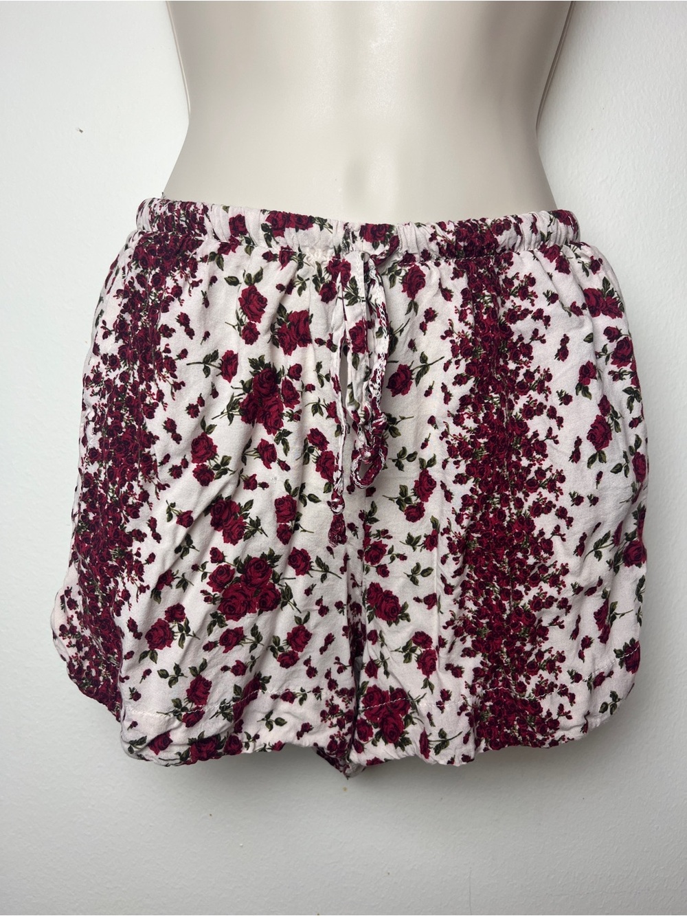 Brandy Melville Shorts Floral Preppy Boho Loungewear Soft PJs Summer